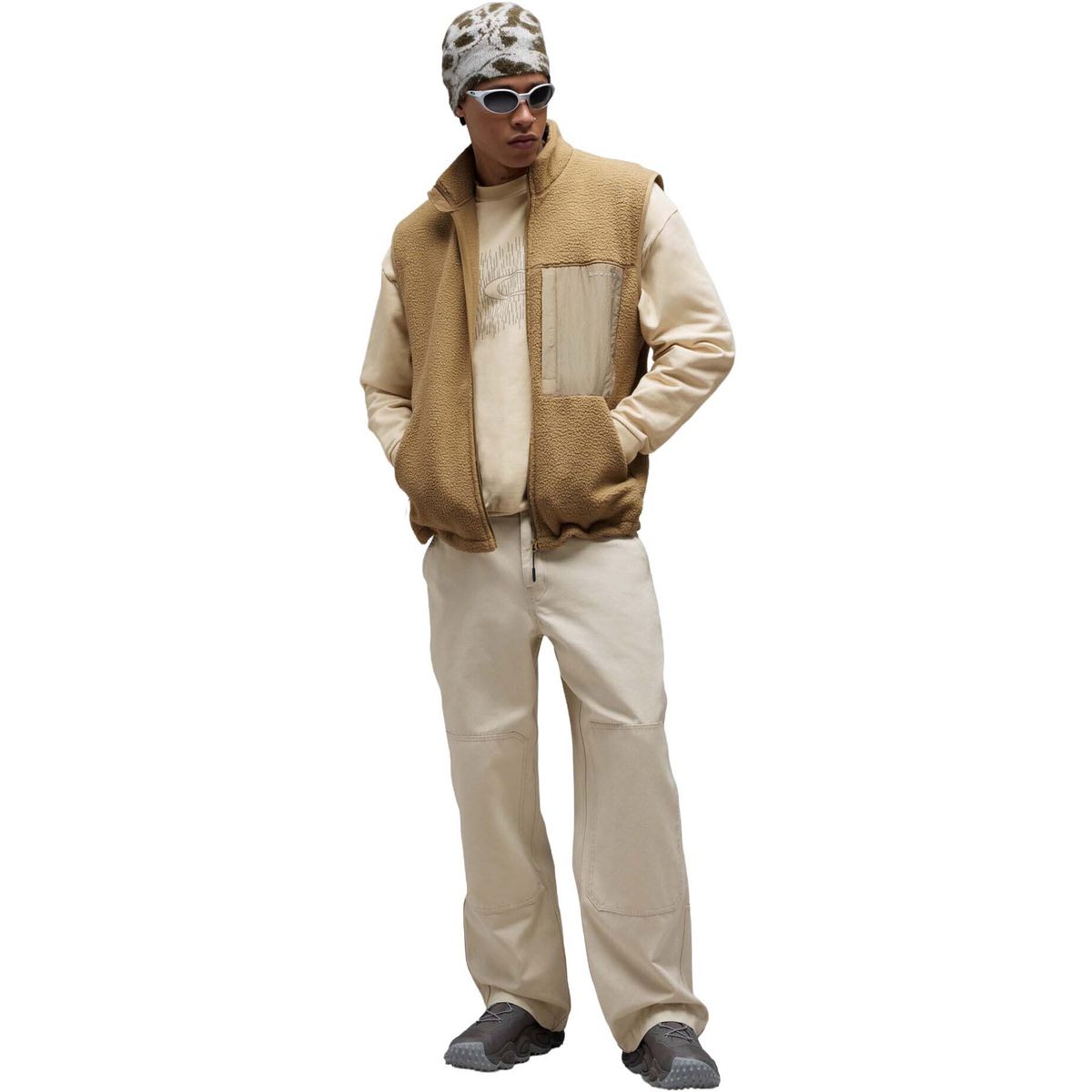 Oakley Snowdrift Sherpa Vest pebble (32F) XL FOA408691-32F-XL