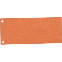 Esselte Trennstreifen 10,5x24cm VE=30x100 Stück orange