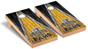 Skip's Garage Framingham State FSU Rams Weathered Cornhole Board Set