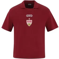 JAKO Unisex VfB Polo Freizeit, Größe S in Rot Rot