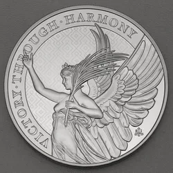 Silbermünze 5oz "Victory" 2022 The Queen's Virtues (St. Helena)