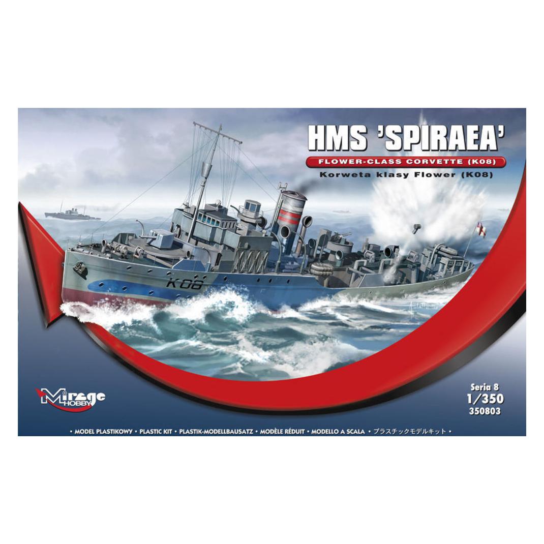 Mirage Hobby HMS SPIRAEA Flower-Class Corvette (K08) (350803)