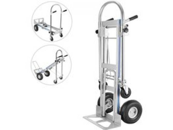 VEVOR Sackkarre 3-in-1-Aluminium-Klappsack-LKW-Handtrolley-Wagen Auto strapazierfähig faltbar