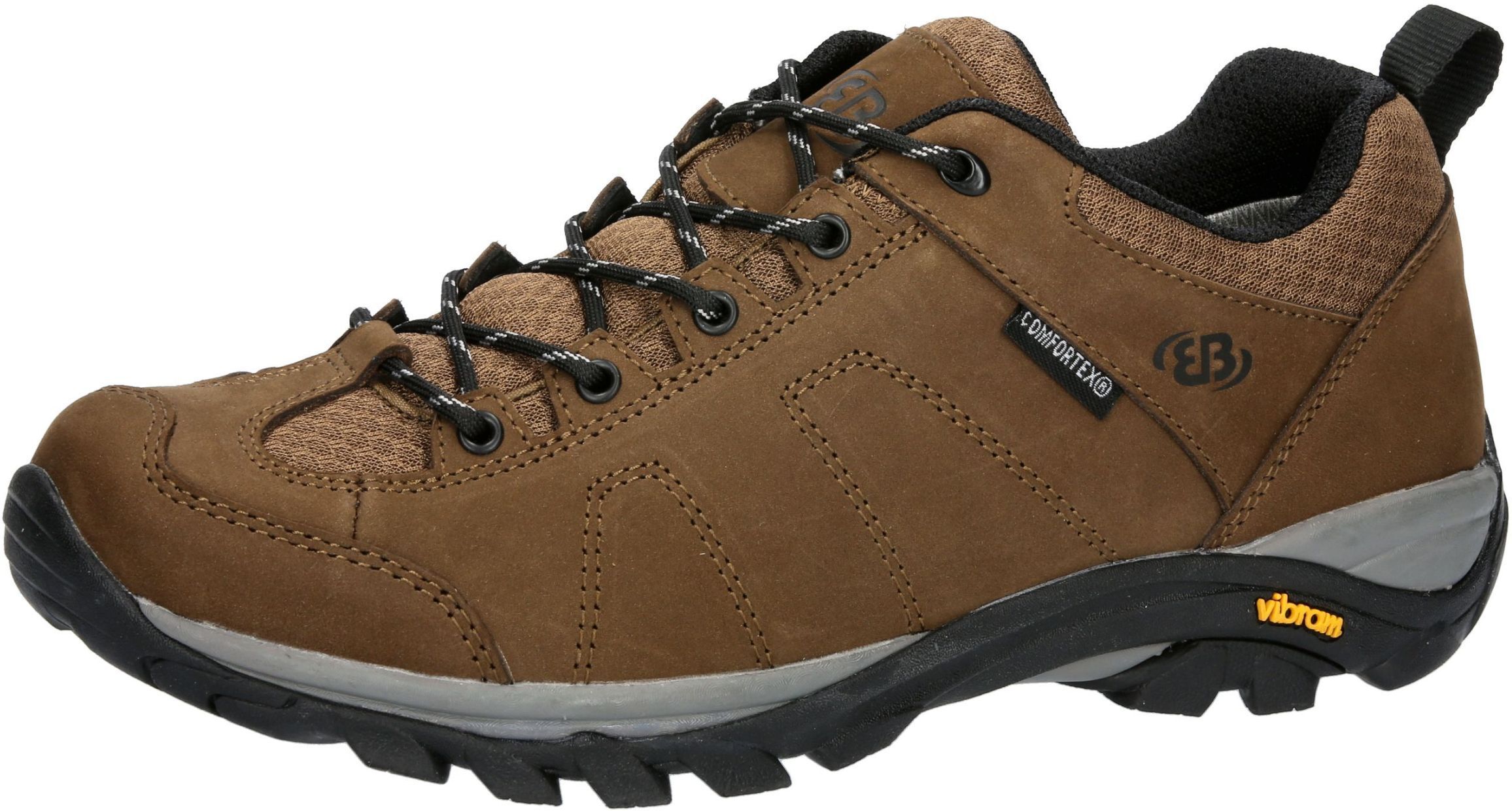 Outdoorschuh BRÜTTING "Outdoorschuh Mount Stevens", Herren, Gr. 44, braun, Veloursleder, Schuhe Outdoorschuh braun 44