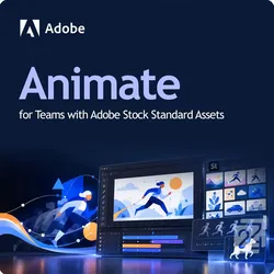 Adobe Animate for Teams with Adobe Stock Standard Assets