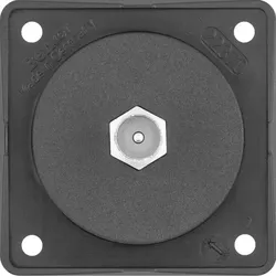 Berker Antennen Verbinderdose schwarz/matt, TV 945812503