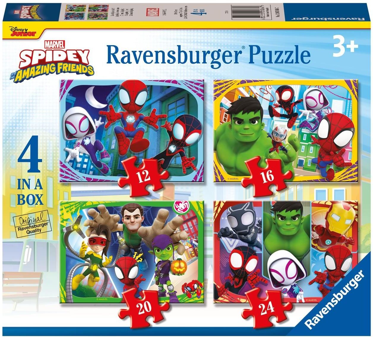 Ravensburger Marvel Puzzle: Spidey and his Amazing Friends - It's Spidey Time!