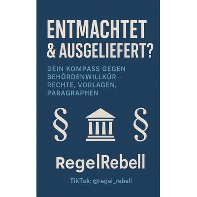 REGELREBELL - Ausgeliefert & Entmachtet, Taschenbuch von Regel Rebell, BoD – Books on Demand, 978-3-7693-0882-2