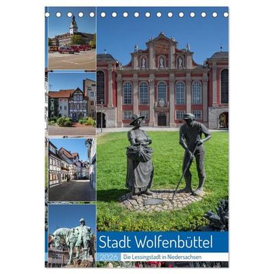 Stadt Wolfenbüttel (Tischkalender 2026 DIN A5 hoch), CALVENDO Monatskalender