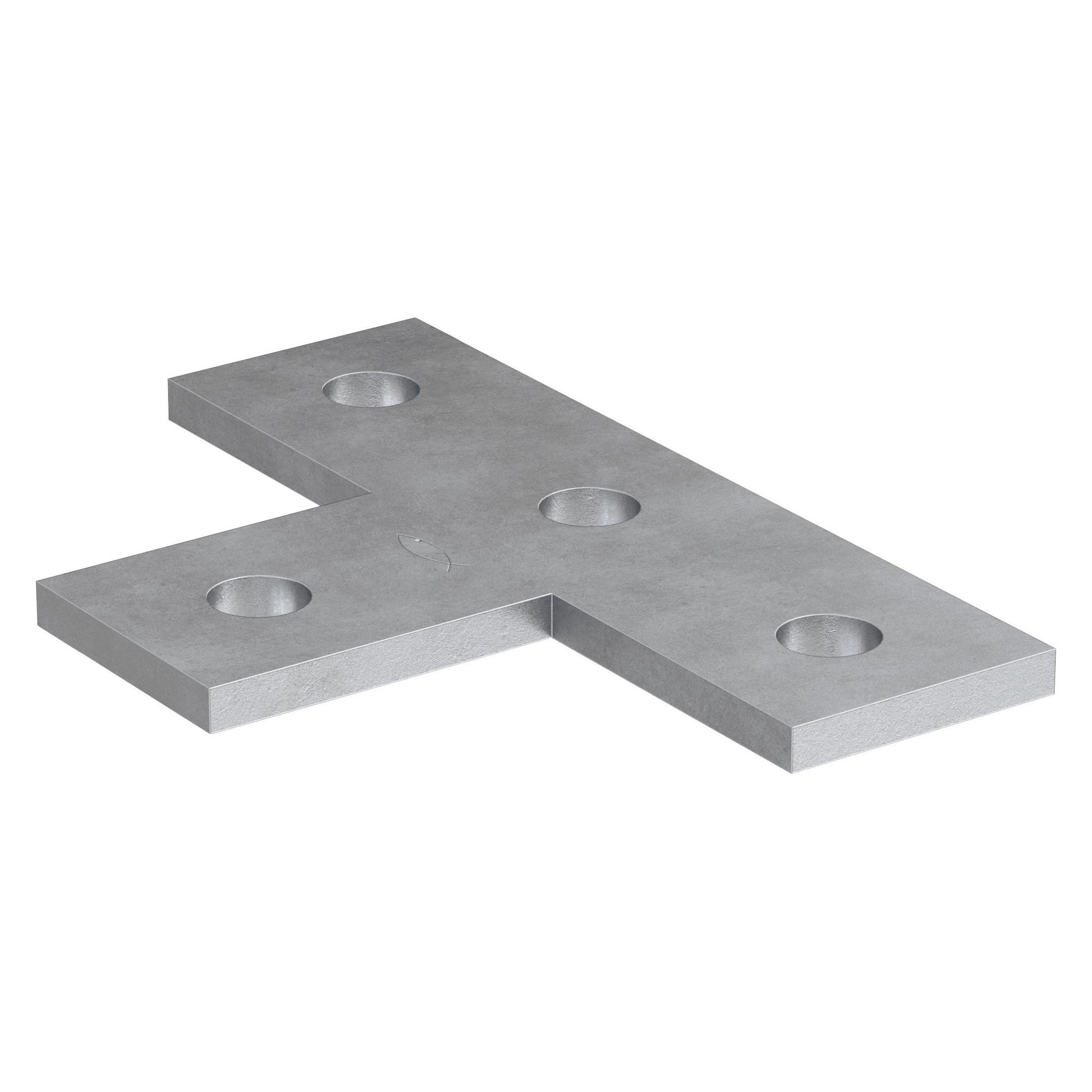Fischer Verbindungsplatte FFF 4T fvz (25 Stk.) (537583)