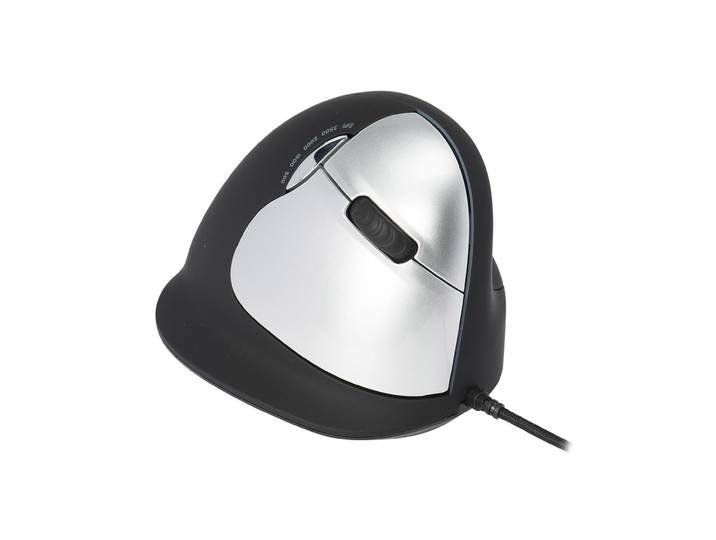 R-Go Tools Souris ergonomique verticale filaire HE Break- Taille L - Pour droitier