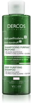 Vichy Dercos Anti-Dandruff K champô anticaspa com efeito peeling 250 ml. Dercos Anti-Dandruff K
