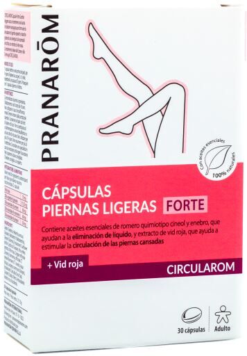 Pranarom Circularom Forte Comfort Light Legs 30 Capsules