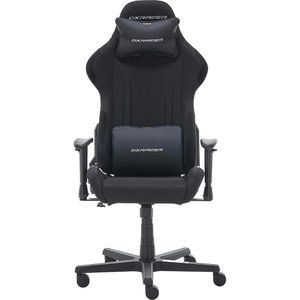 DXRACER Gaming-Stuhl FORMULA L, GC/LFD01FBCFBB/N, schwarz, Stoff, belastbar bis 125 kg