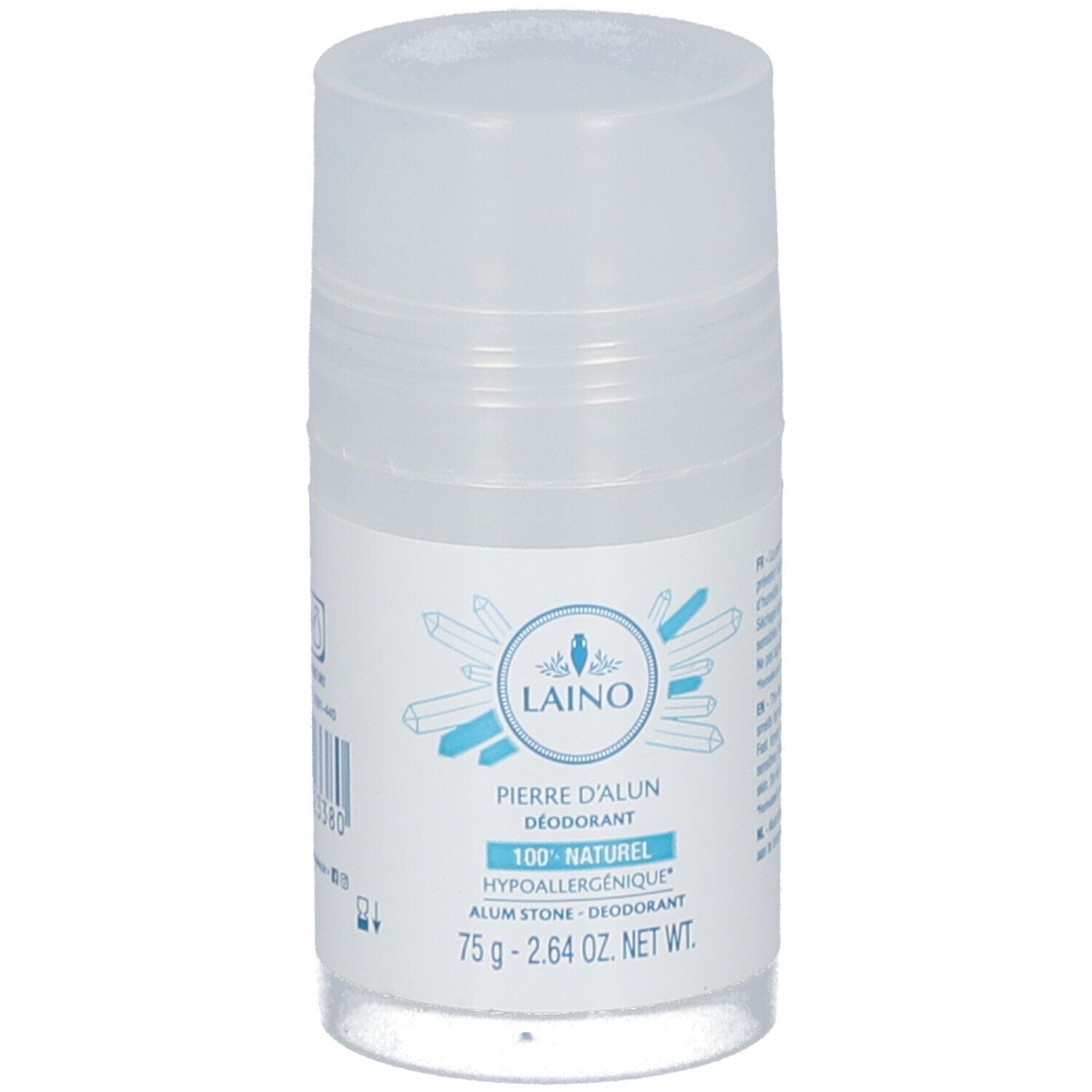 Laino Alum Stone Deodorant Stick Nieuw Model 75 g Roller
