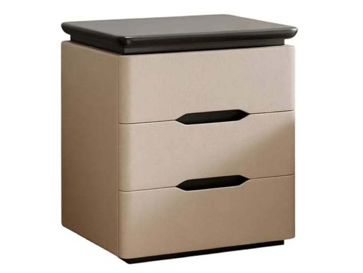 Kx9Lb8d Nachttische Aufbewahrungsschrank mit 3 Schubladen und Oberfläche For den Nachttisch im Schlafzimmer verwenden Sie Compact(Weiß,Klein)