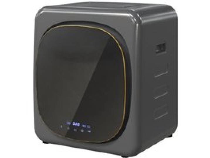 Logidon HOMCOM Mini Sèche-linge Avec Écran Tactile LED 4 Kg Gris
