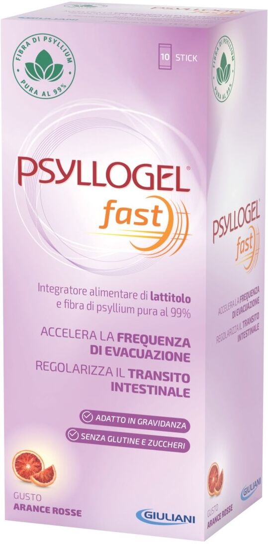 Giuliani Psyllogel Fast F 10 stick fibra solubile