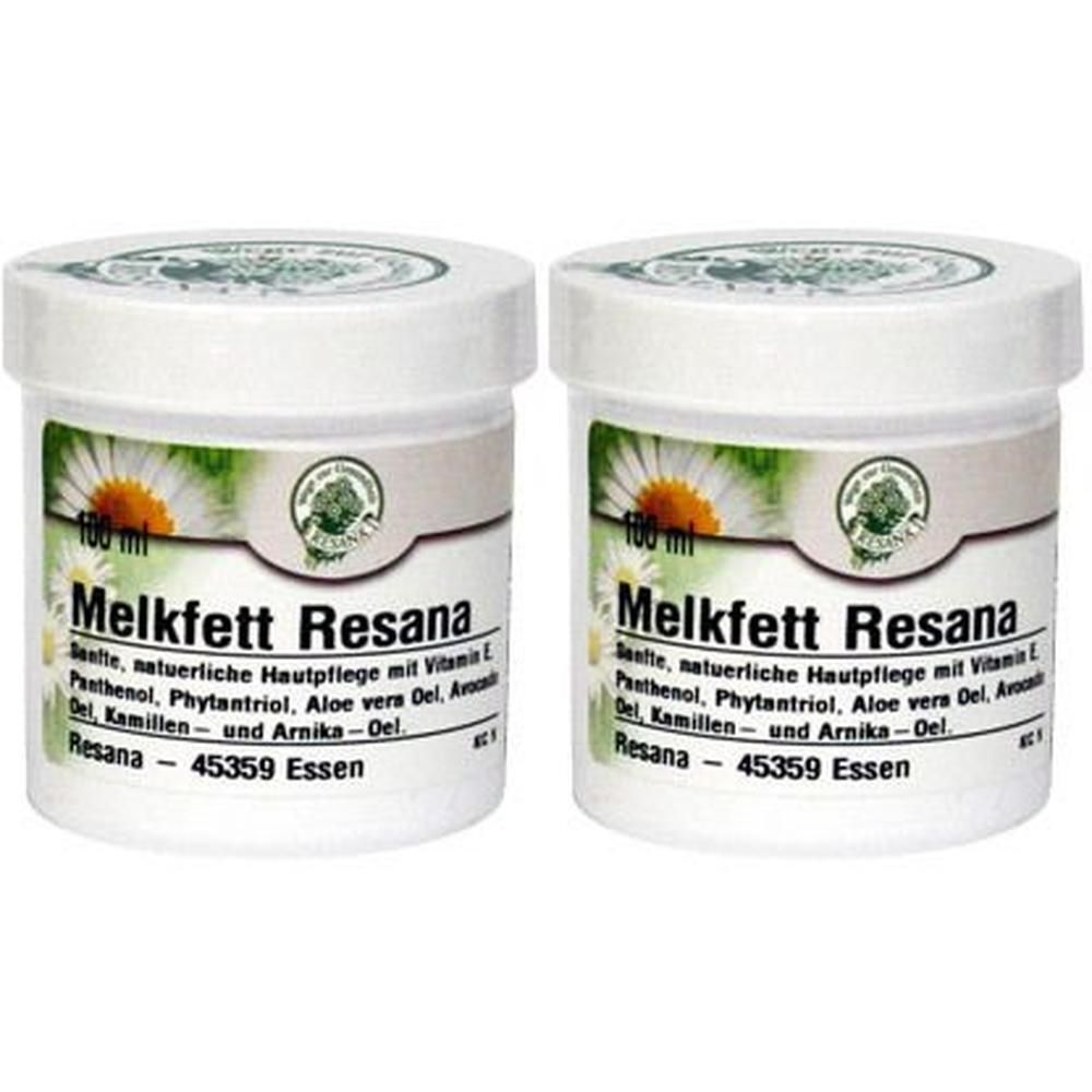 Melkfett Resana Salbe 2x 2x100 ml