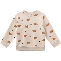 Sanetta Sweatshirt Bären, natur | mehrfarbig, 74