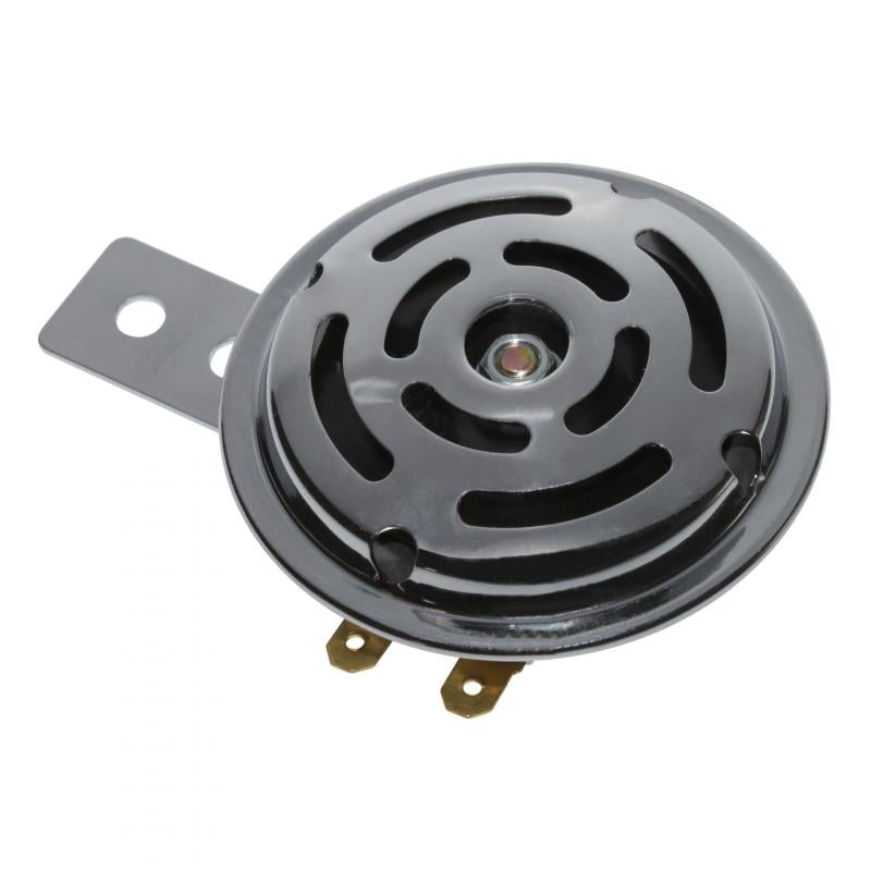 Klaxon moto scooter 1Tek Origine D.70 mm 6v 100db acier chrome