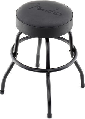 "Fender Black Barstool Logo 24"" "