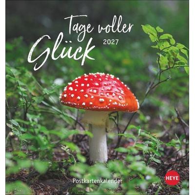 Tage voller Glück Postkartenkalender 2027
