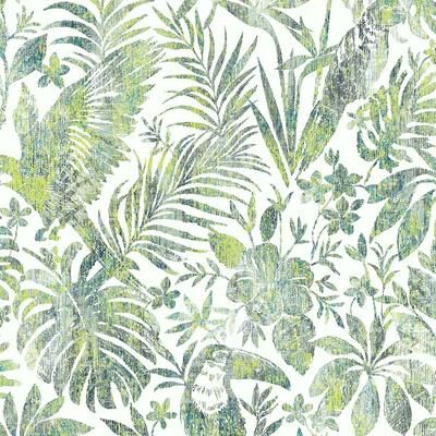 Veer Decor Birdsong Tropic Blue Peel & Stick Wallpaper