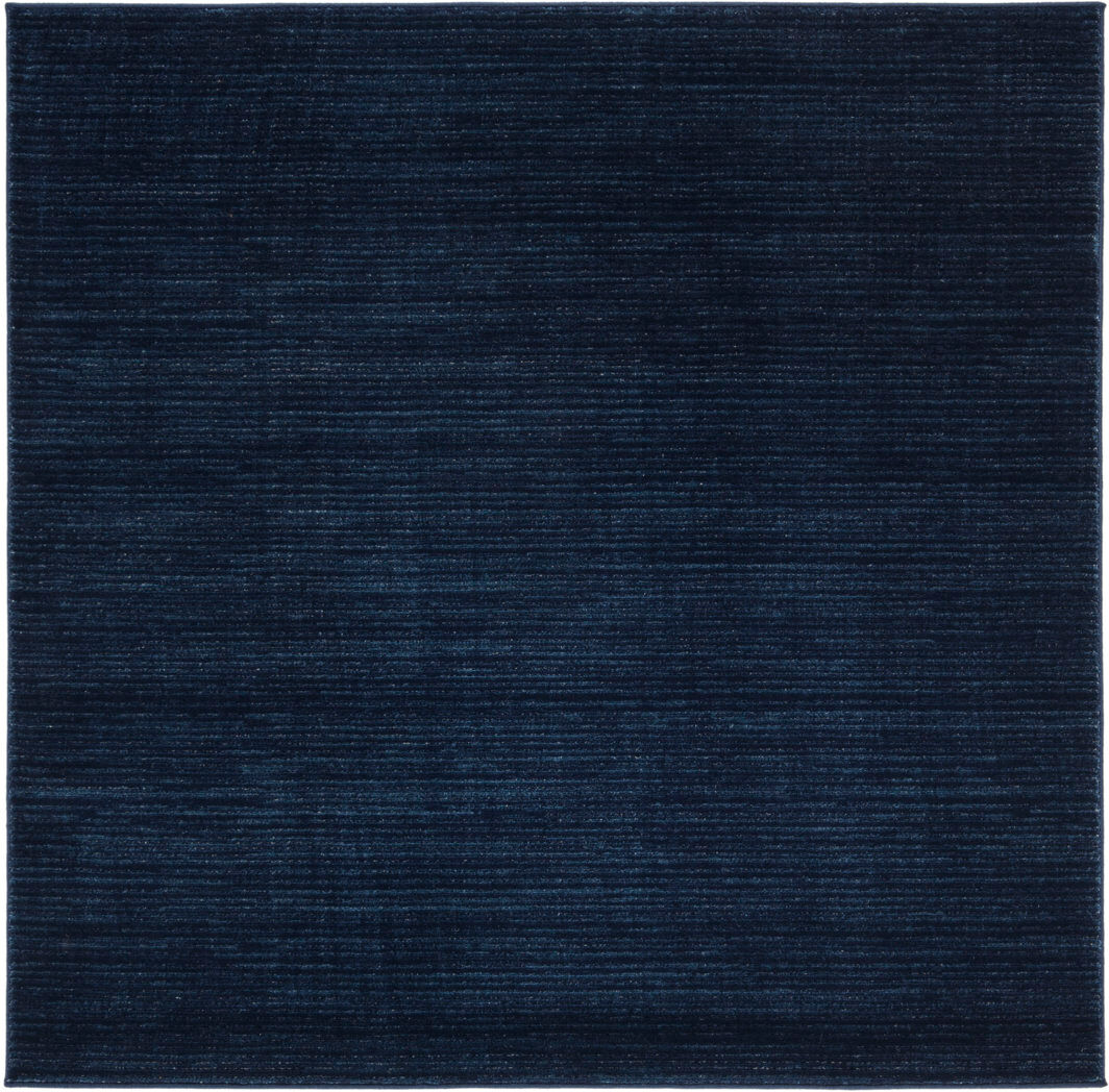 Mercury Doylestown Area Rug Black Square 122cm