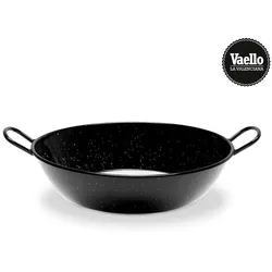 Emaillierte Bratpfanne mit Griffen für Induktion-Vitrokeramik Ø28Cm. Vaello