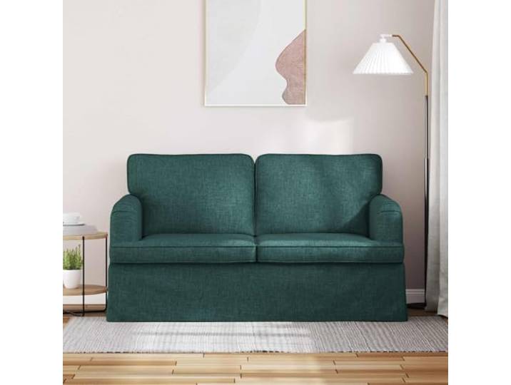 KTHLBRH Modulares Sofa dunkelgrün 144 x 80 x 85 cm Minimalistisches Design, ergonomische Sitzfläche, atmungsaktives Gewebe, flexible Konfiguration