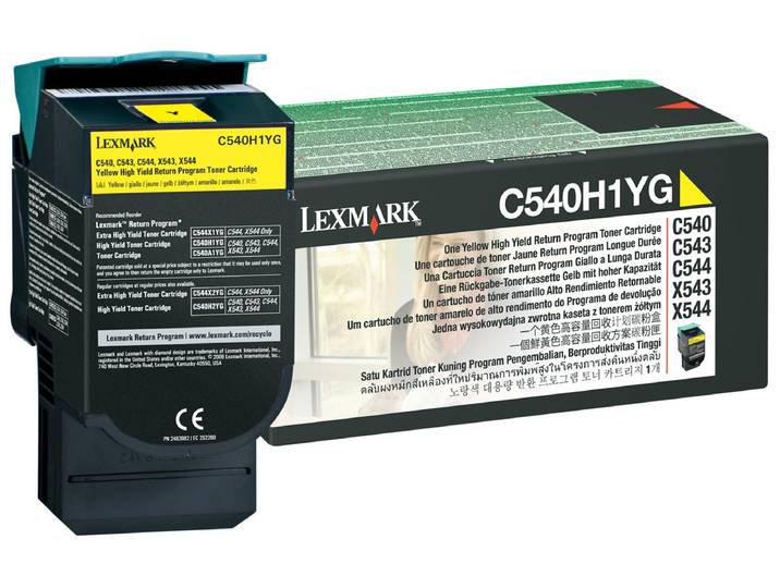 Lexmark Toner Original C540H1YG J - Jaune