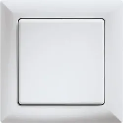Eltako Funkschalter 55x55mm batterie- und leitungslos, reinweiß glänzend FS55-WG