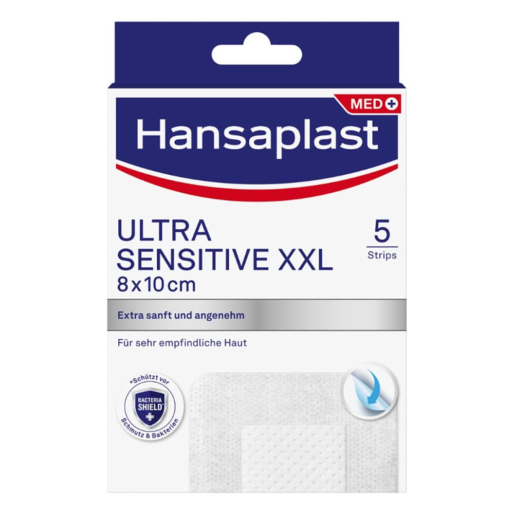 Beiersdorf AG Hansaplast Ultra Sensitive Wundverband 8x10 cm XXL 17268528
