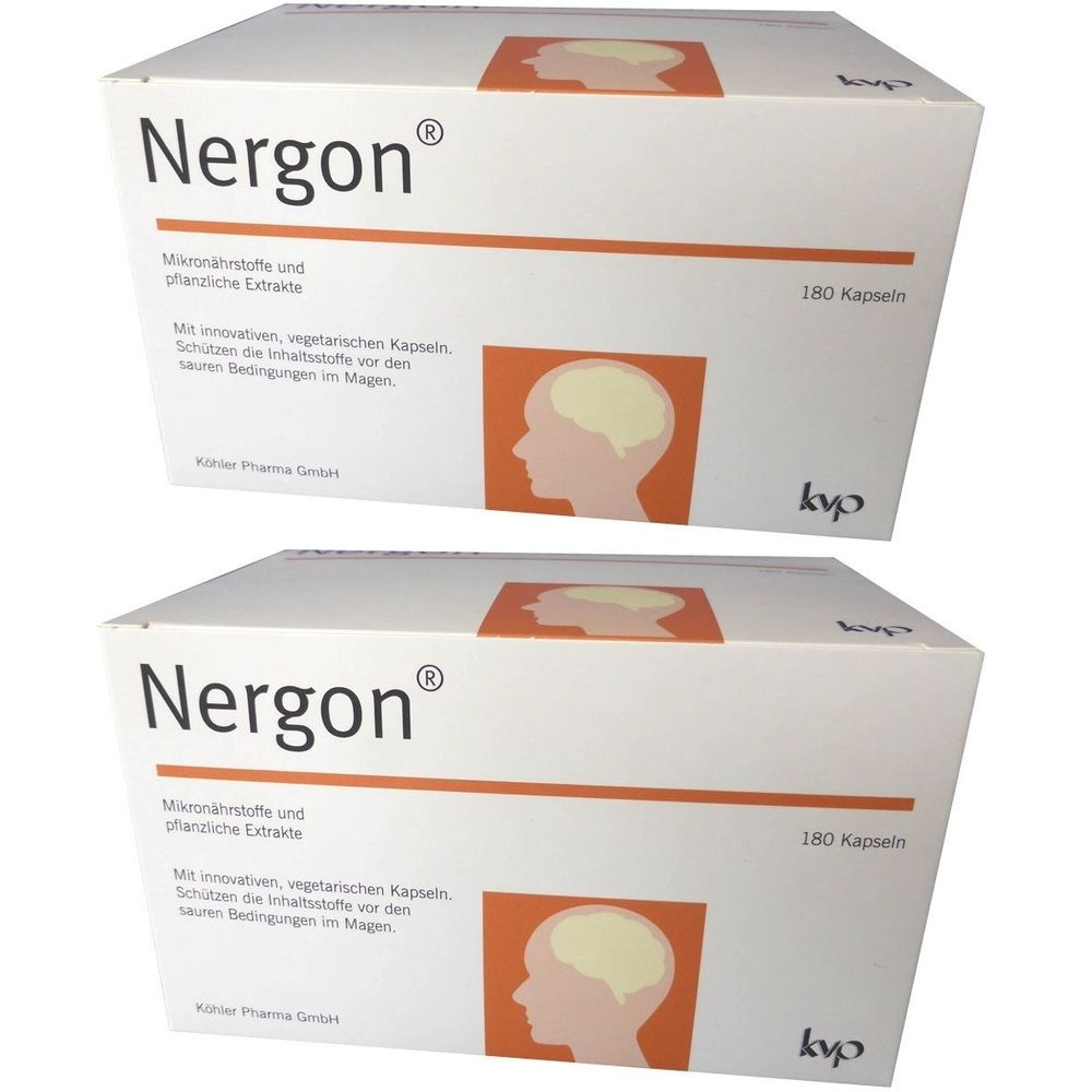 Nergon Kapseln 2x 2x180 St