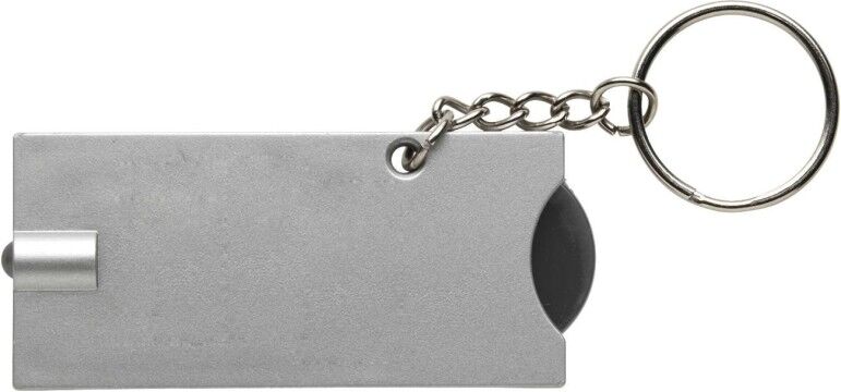 Porte-clés publicitaire lanière polyester noir