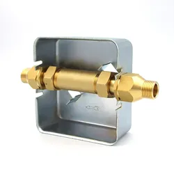 Wasserzähler Unterputz-Einbaukasten UPK, 1/2` AG, 15mm Lötanschluss