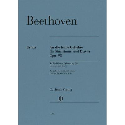 Ludwig van Beethoven - An die ferne Geliebte op. 98 für Singstimme und Klavier -