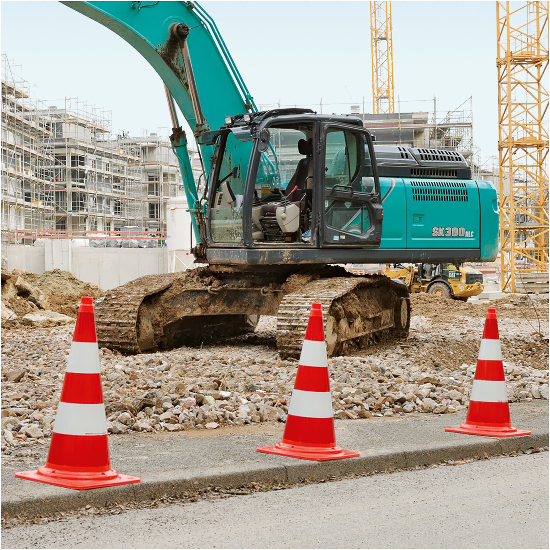 MORION Leitkegel EU H 750 mm PVC Gewichtsklasse III Folientyp A ; MORAVIA (353.24.305)