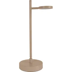 Näve LED Akku-/ Tischleuchte "LUPA" H: 45cm almond