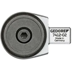 Gedore, Drehmomentschlüssel, 7412-02 Einsteckumschaltknarre 1/2", 9x12 (1/2")
