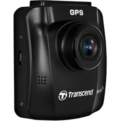 Transcend DrivePro 250 (Eingebautes Display, Eingebautes Mikrofon, GPS-Empfänger, 2K), Dashcam, Schwarz
