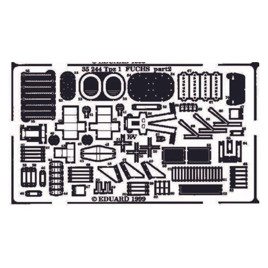 Eduard Tpz-1 Fuchs für Revell Bausatz (35244)
