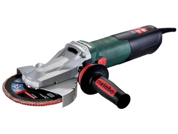 METABO 613083000 - Miniamoladora con cabeza plana WEF 15-150 Quick 1550W