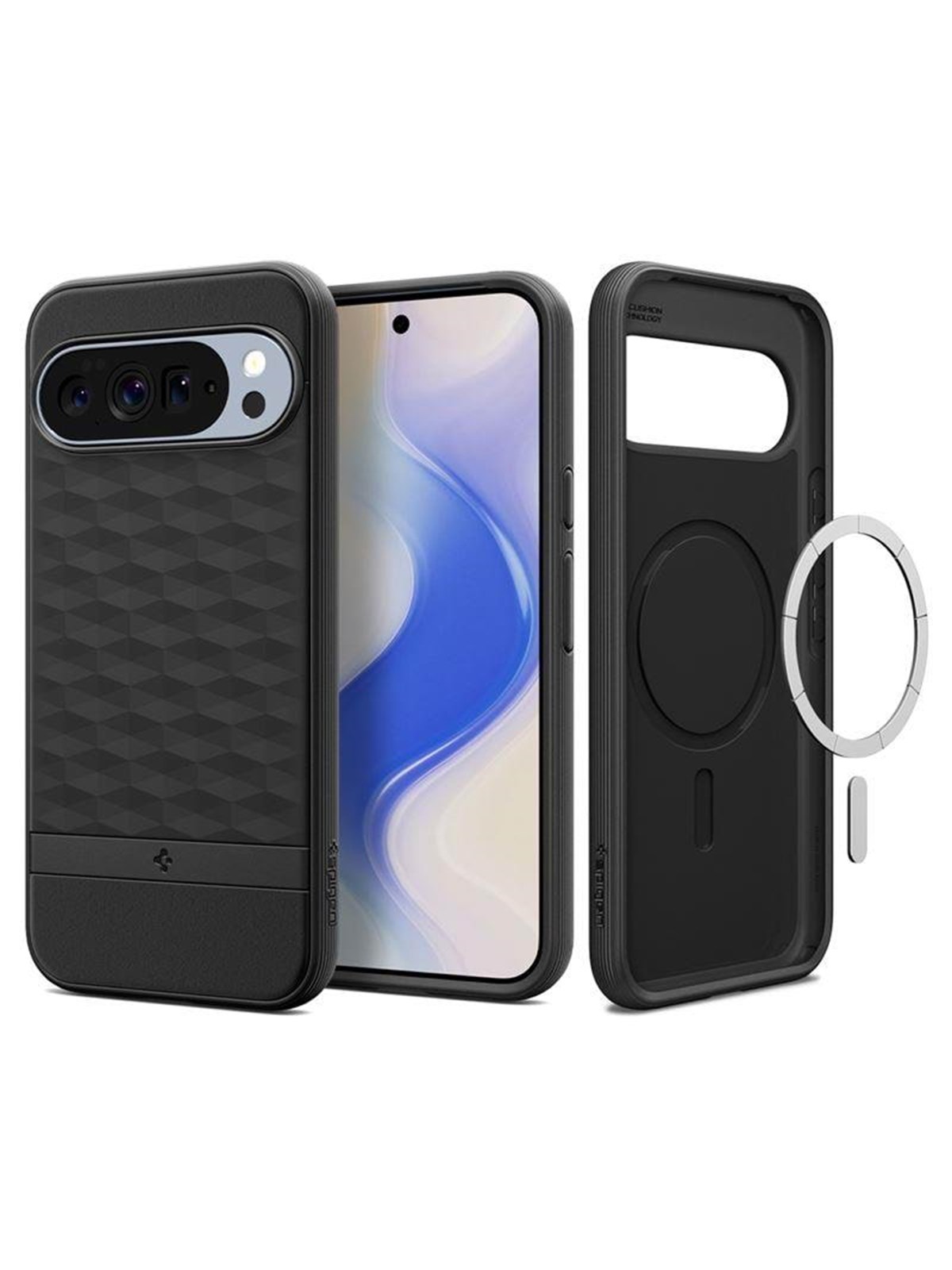 Spigen Parallax MagSafe - matte black - Google Pixel 10 Pro XL