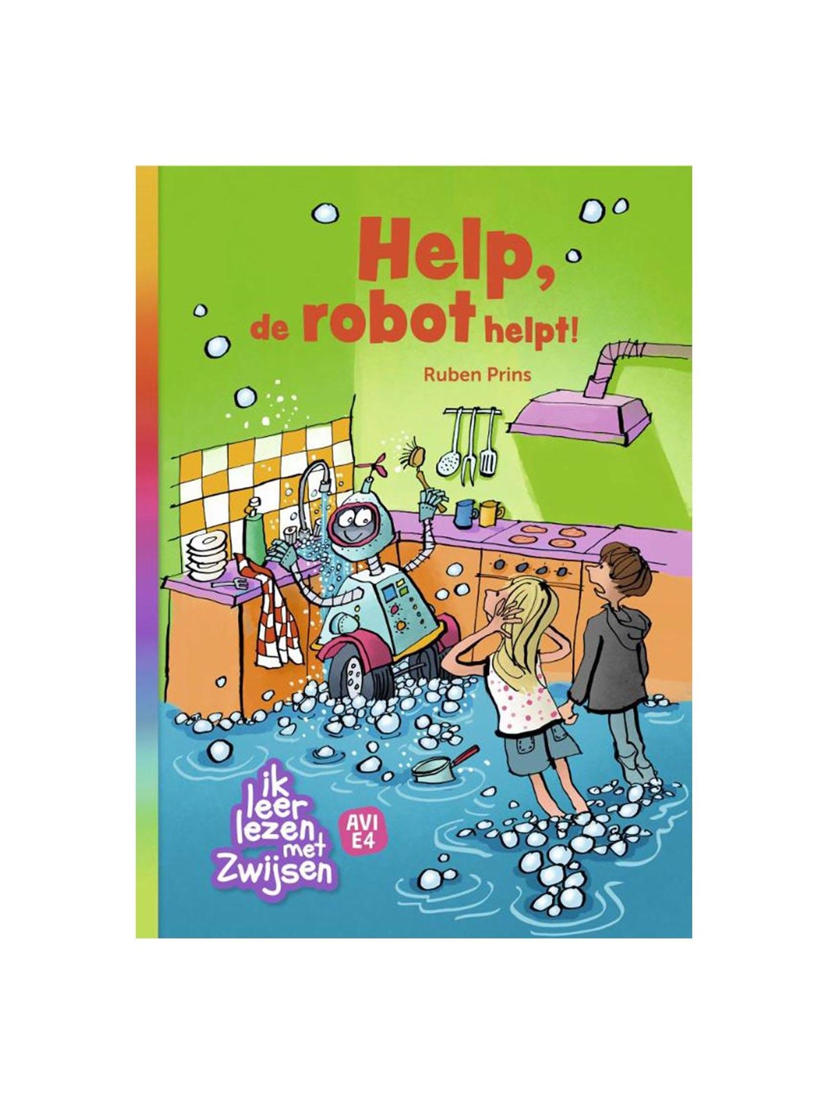 I'm learning to read - Help the robot helps! (AVI-E4)