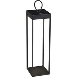 Konstsmide 7812-750 Ravello Außen-Dekobeleuchtung, LED-Dekoleuchte, LED-Laterne, USB-Leuchte Laterne LED LED fest eingebaut 2.2 W Schwarz (matt)