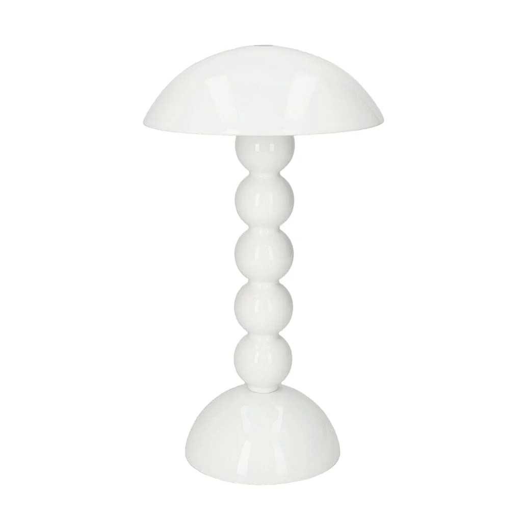 Addison Ross Bobbin LED Tafellamp - Wit - 30 cm