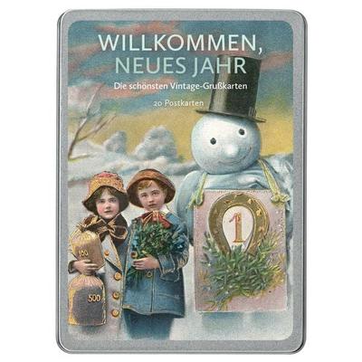 Willkommen, neues Jahr Postkarten VE 20, Karte von , PAPER MOON Grand Galleries GmbH