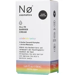 50ml Nø Cosmetics celebrate tøday All-In Barrier Cream